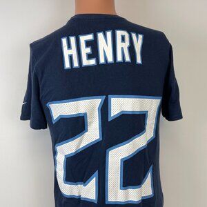 Nike Derrick Henry Tennessee Titans Dri Fit Jersey T Shirt Mens S NFL Football